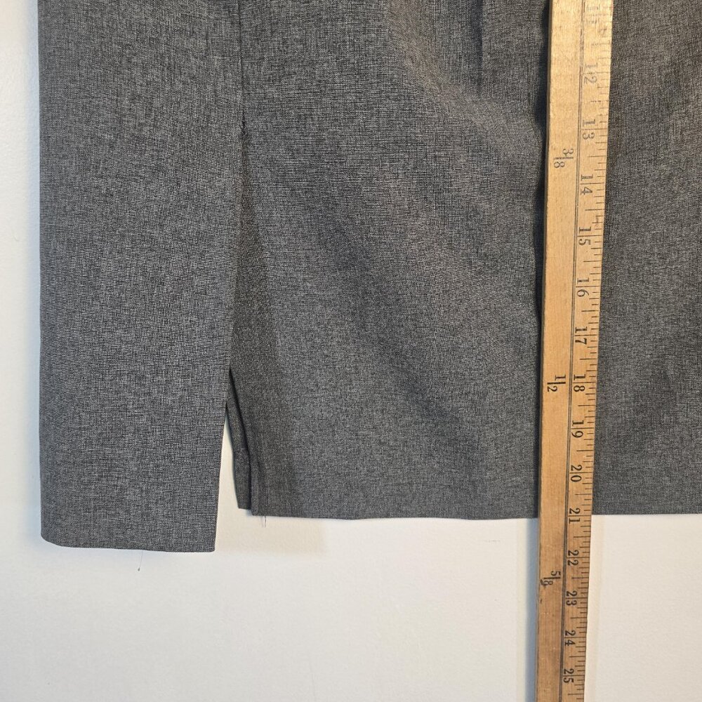 New York & Co Gray Pencil Skirt 6 Workwear - Picture 7 of 8